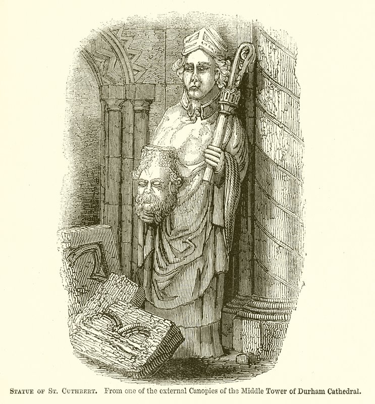 Statue de Saint Cuthbert - English School