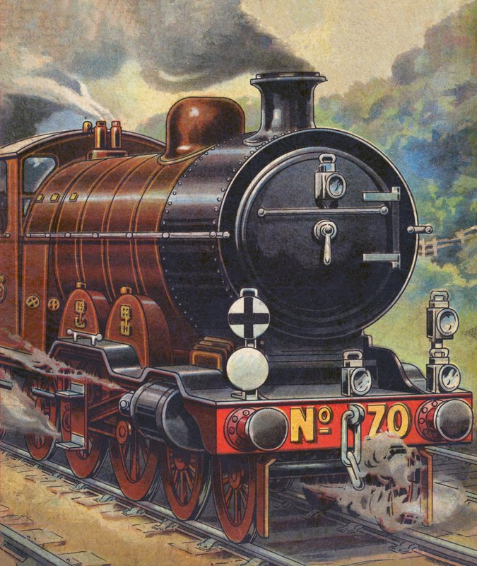 Train à vapeur - English School