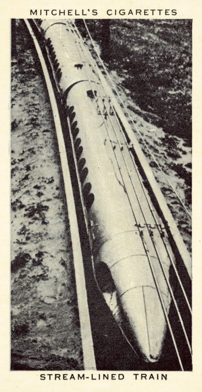 Train aérodynamique (lithographie) - English School