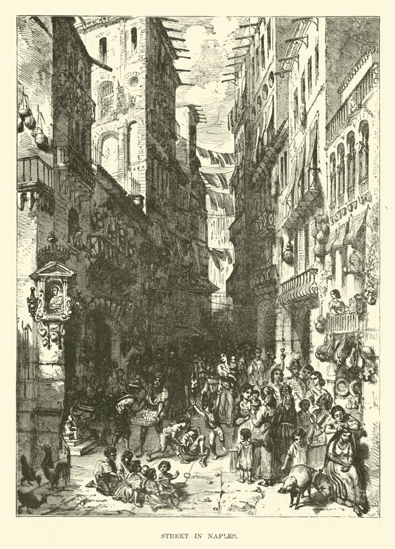 Rue à Naples - English School