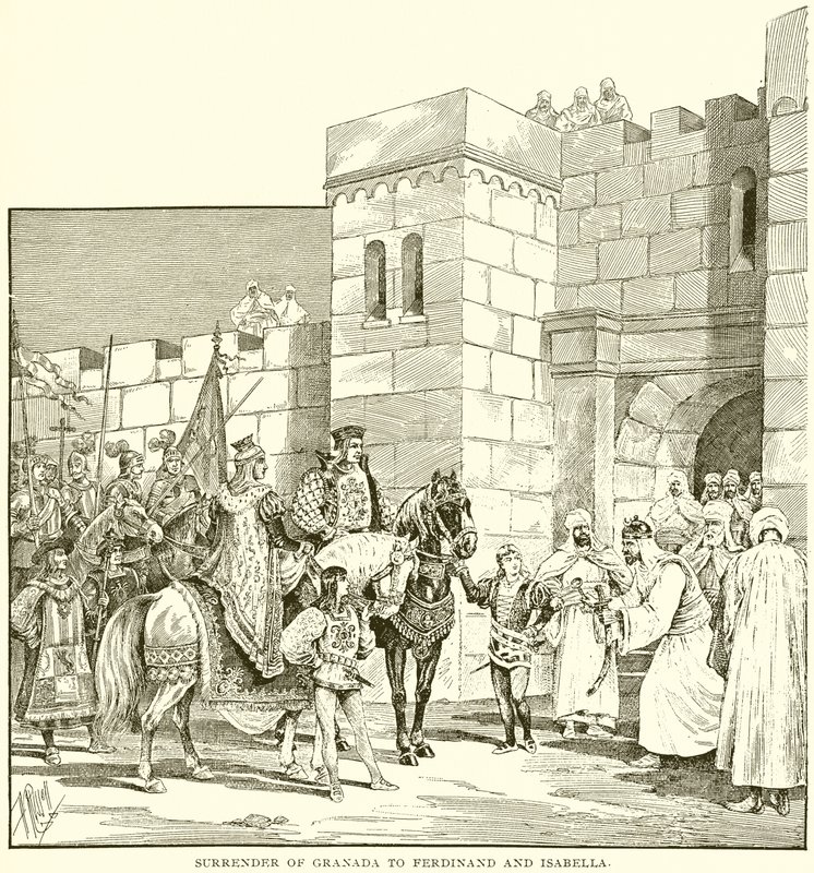 Reddition de Grenade à Ferdinand et Isabelle - English School