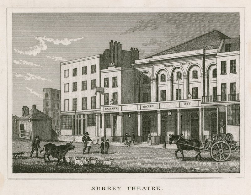 Théâtre de Surrey, Blackfriars Road, Londres - English School