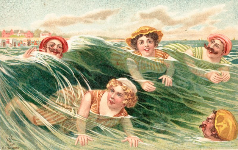 Nage dans la Manche - English School