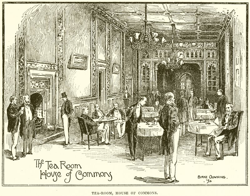 Salon de thé, Chambre des communes - English School