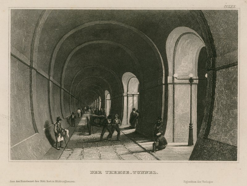 Tunnel de la Tamise - English School