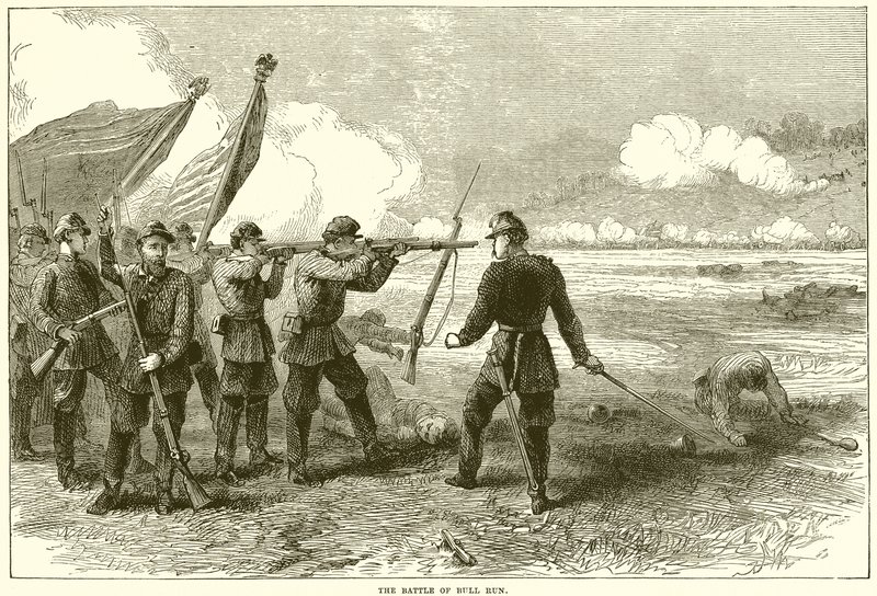 La bataille de Bull Run - English School