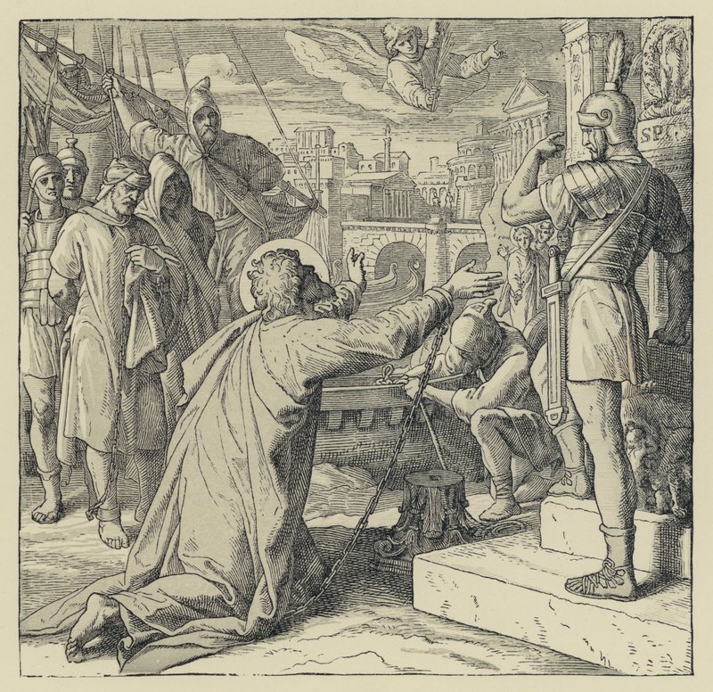Le Chrétien (gravure) - English School