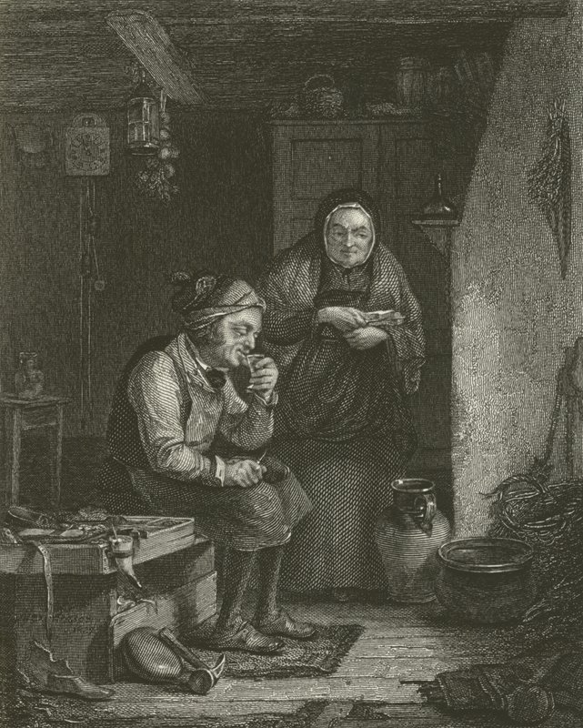 Le cordonnier de Duddingston - English School