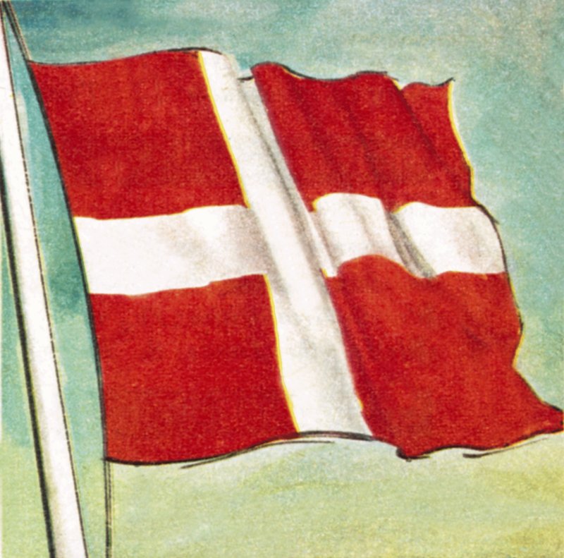 Le drapeau danois - English School