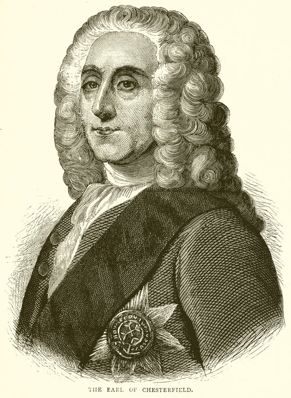 Le comte de Chesterfield - English School