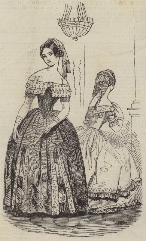 Les Modes (gravure) - English School