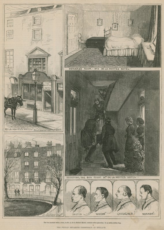La conspiration à la dynamite des fenians en Angleterre - English School