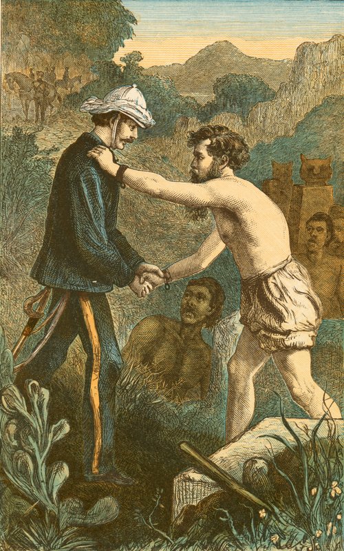 La découverte de Hamilton à Lucknow - English School