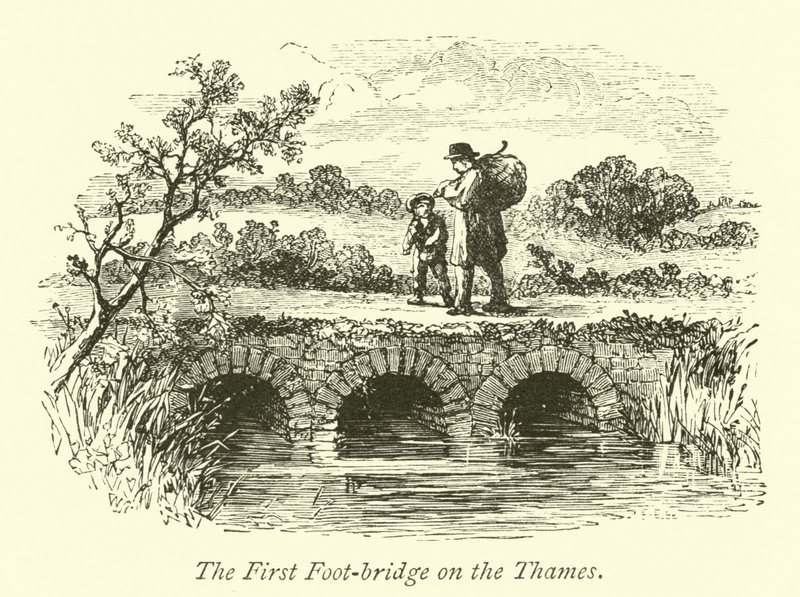 Le Premier Pont-piéton sur la Tamise - English School