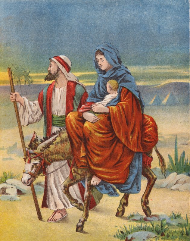 La Fuite en Égypte - English School