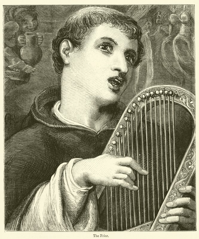 Le Frère (gravure) - English School