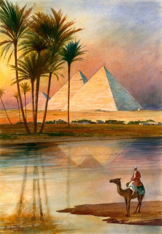 La Grande Pyramide de Gizeh - English School