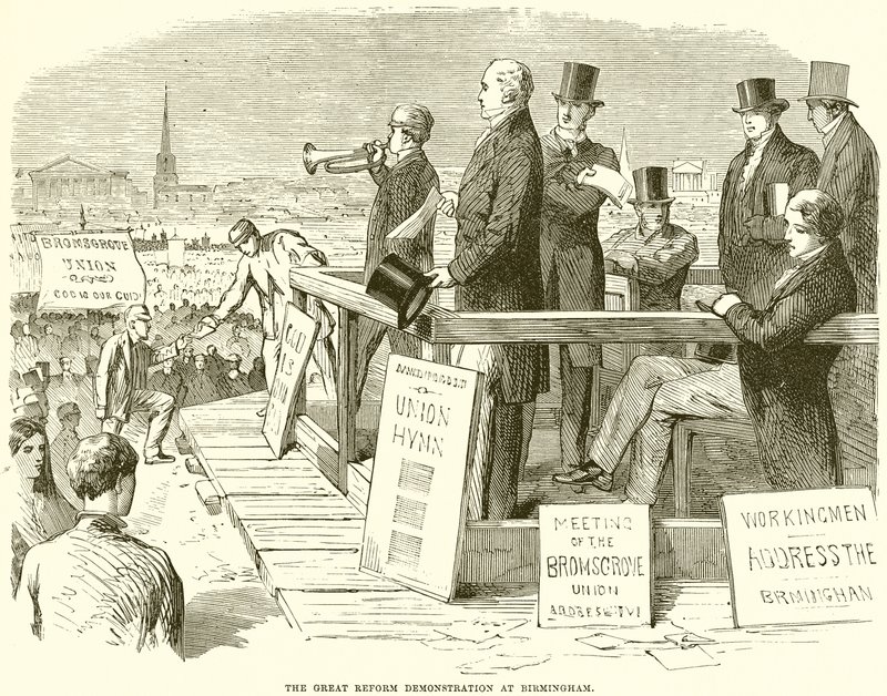 La Grande Manifestation Réformiste à Birmingham - English School