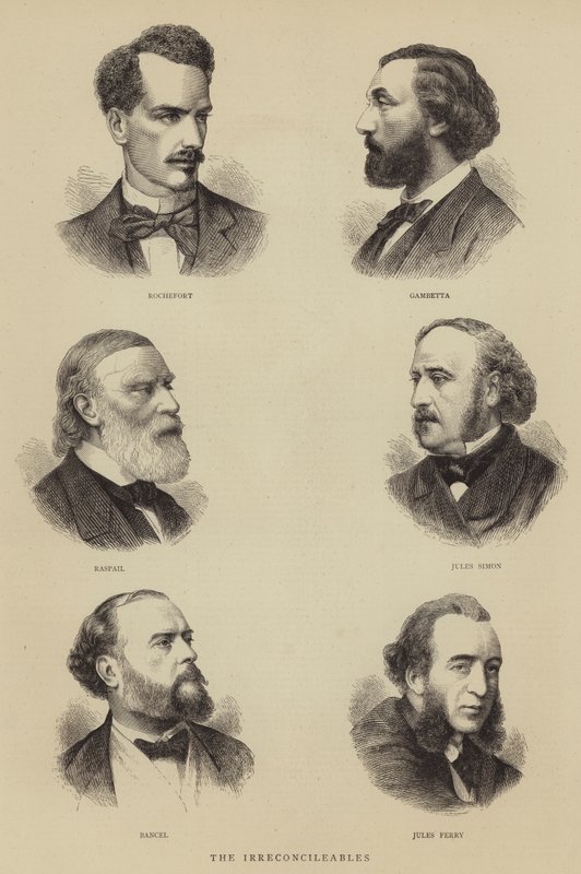 Les irréconciliables (gravure) - English School
