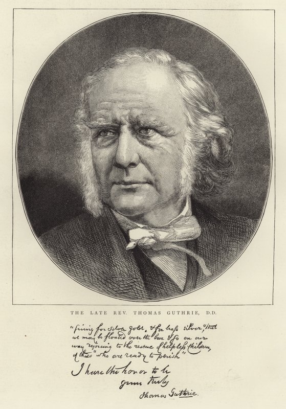Feu révérend Thomas Guthrie - English School
