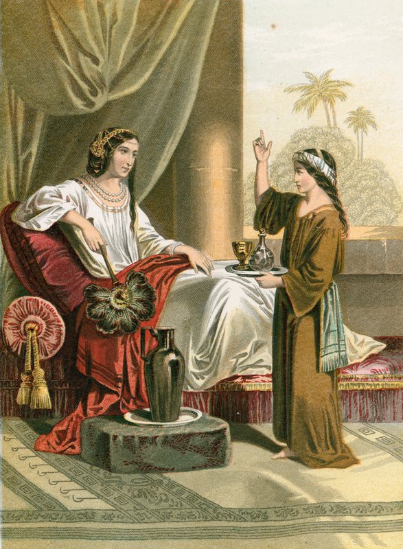 La petite captive - English School
