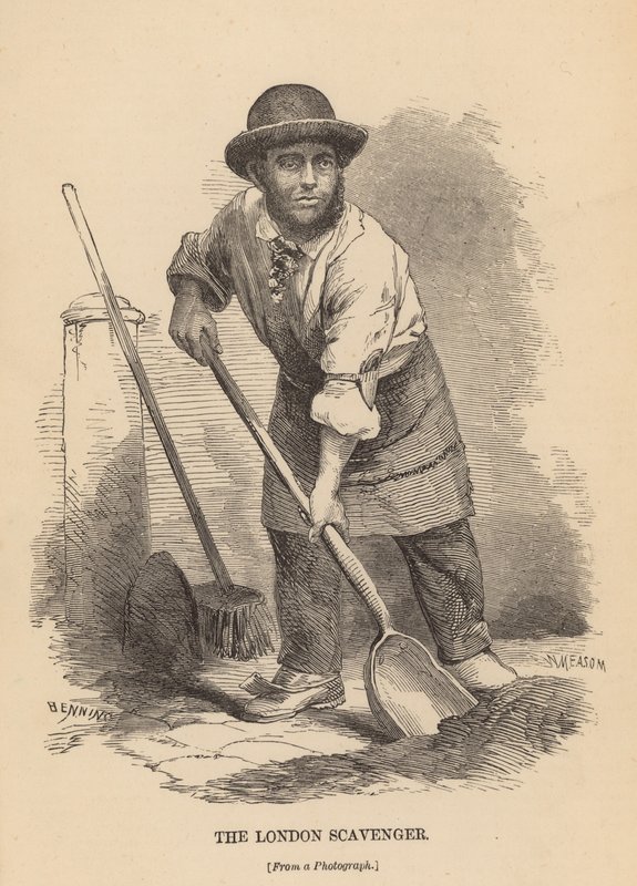 Le balayeur de Londres - English School