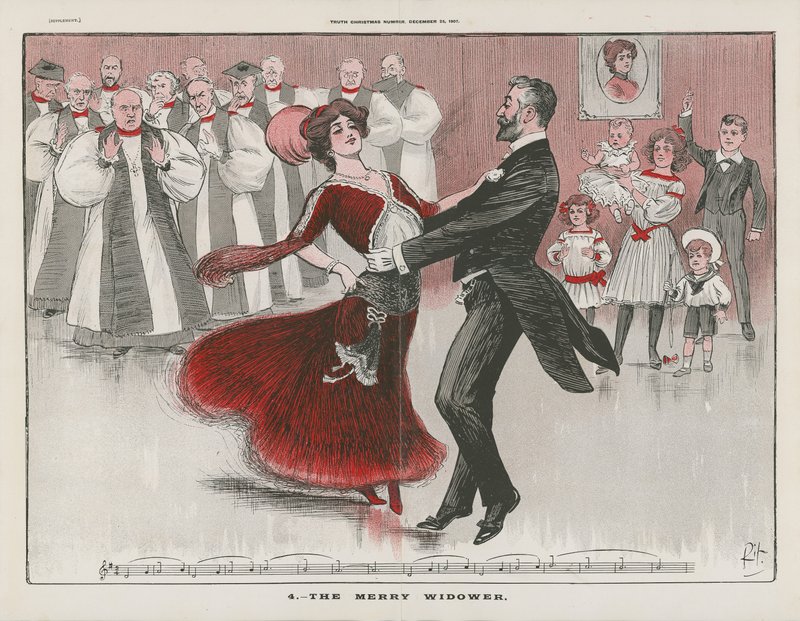 Le Joyeux Veuf - English School