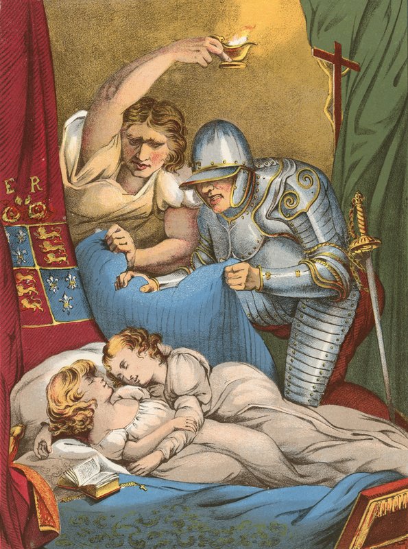 Le meurtre des princes - English School