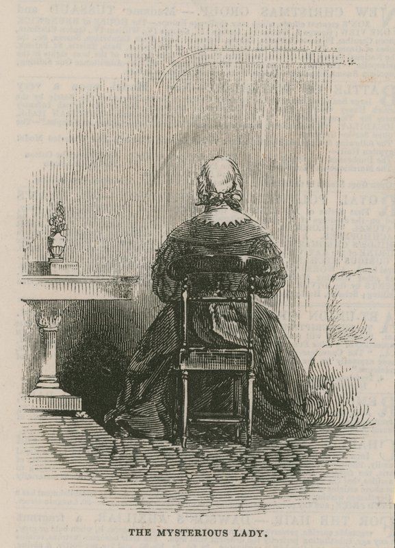 La Dame Mystérieuse, liseuse de pensées - English School
