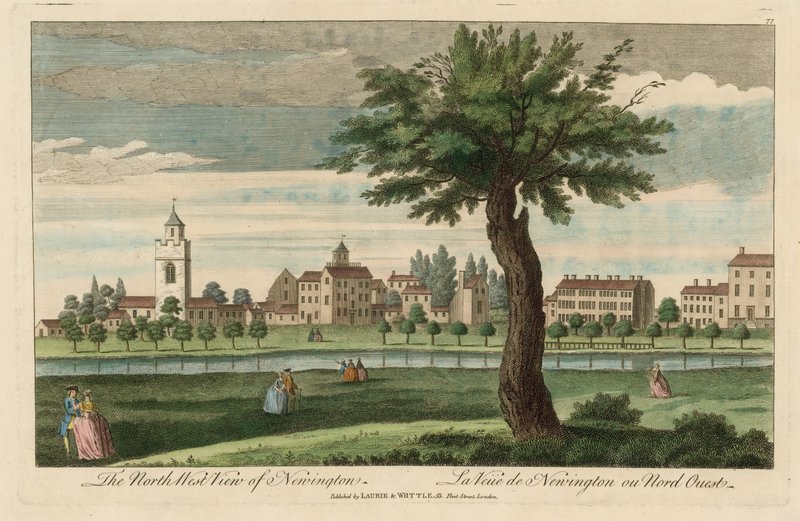 Vue nord-ouest de Newington - English School