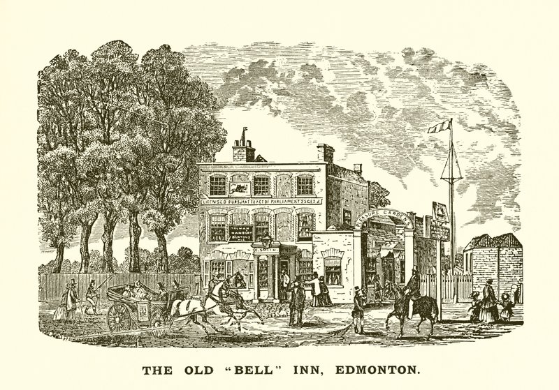 La vieille auberge de Bell à Edmonton - English School