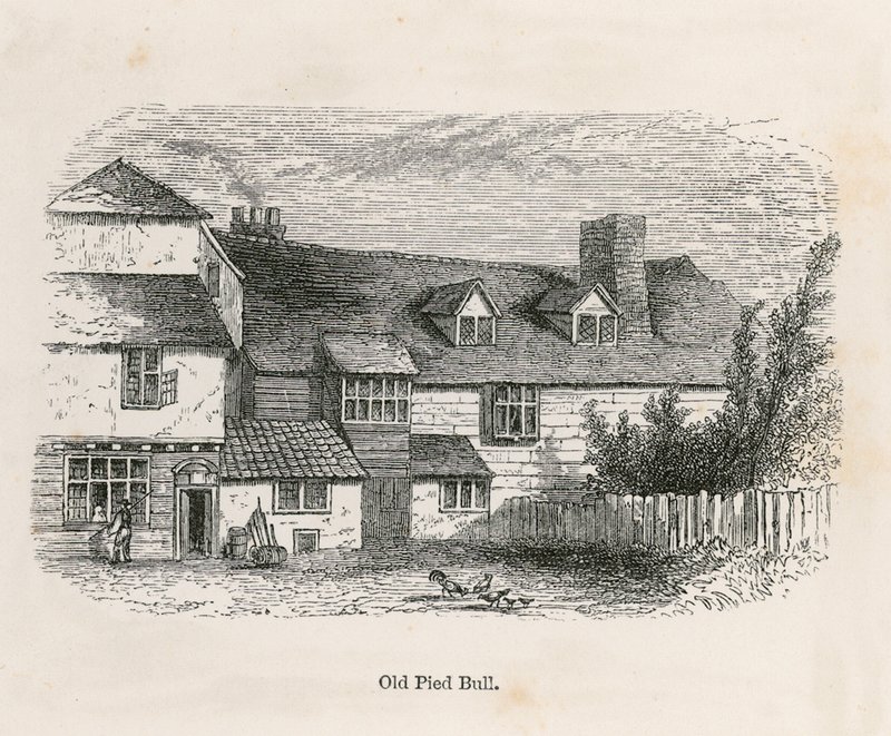 The Old Pied Bull (arrière) - English School