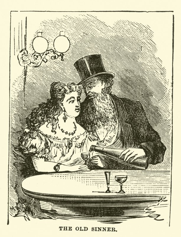Le vieux pécheur - English School