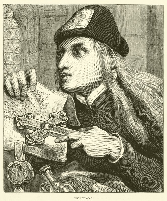 Le Pardonneur (gravure) - English School