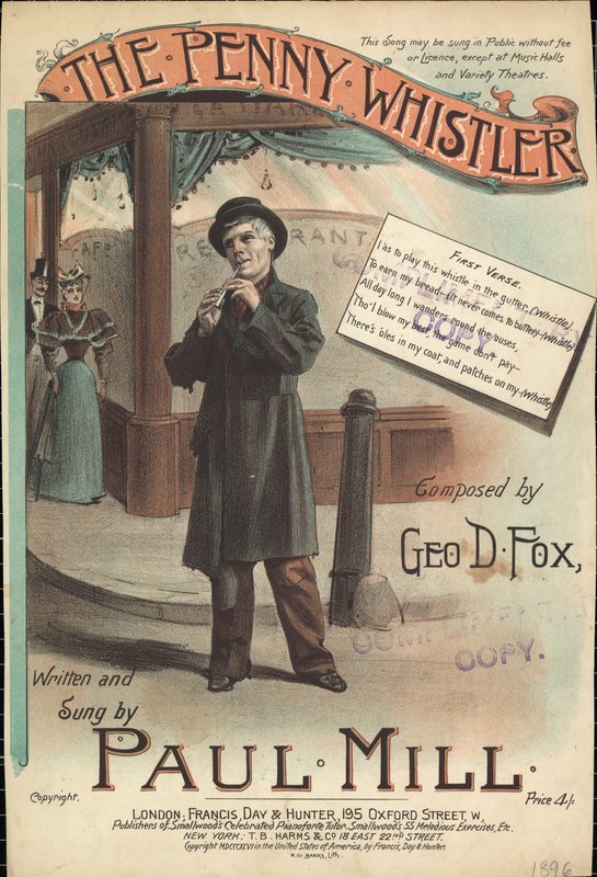Le siffleur de penny - English School