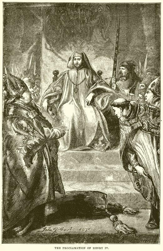 La proclamation d