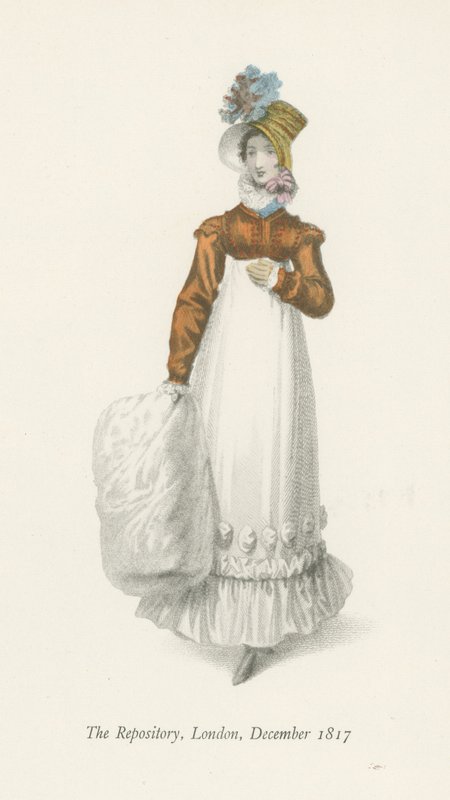 The Repository, Londres, décembre 1817 - English School