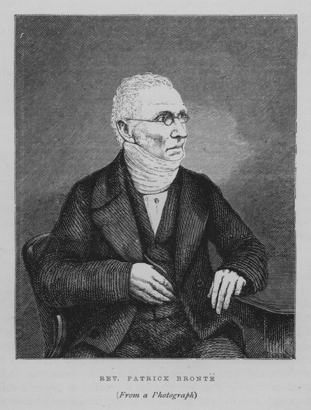 Le Révérend Patrick Brontë (gravure) - English School