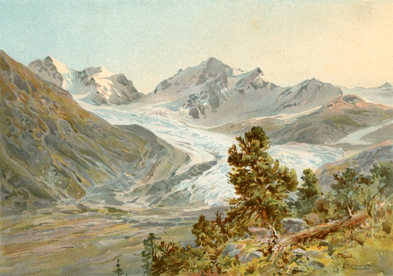 Le Glacier de Rosegg - English School