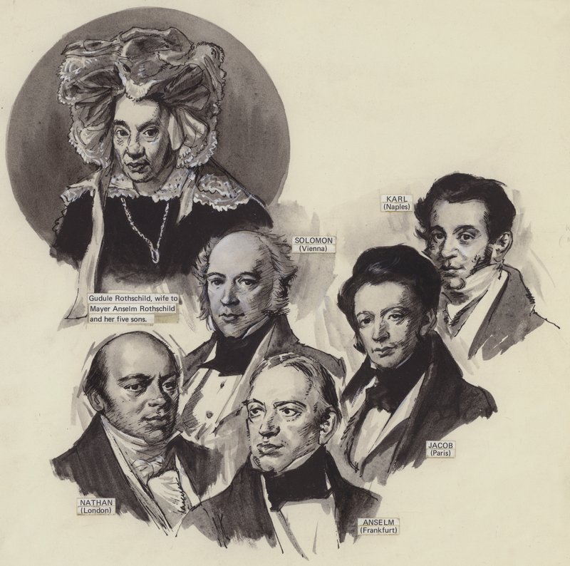 La famille Rothschild - English School