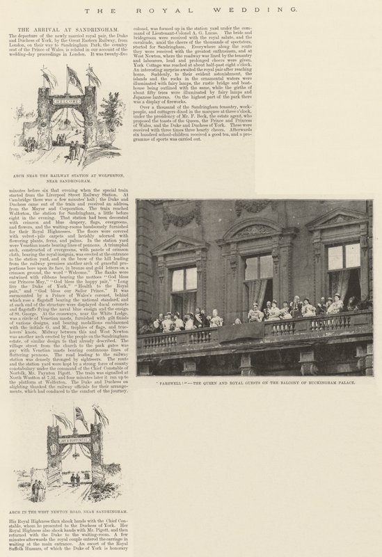 Le mariage royal (gravure) - English School