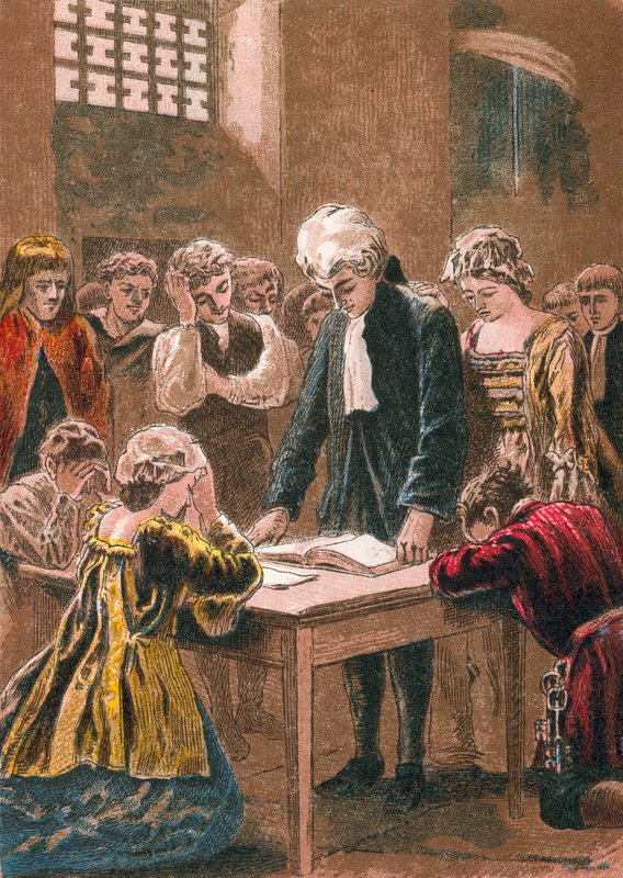 Le sermon en prison - English School