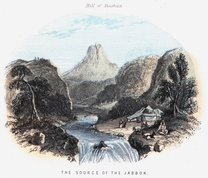 La source du Jabbok - English School