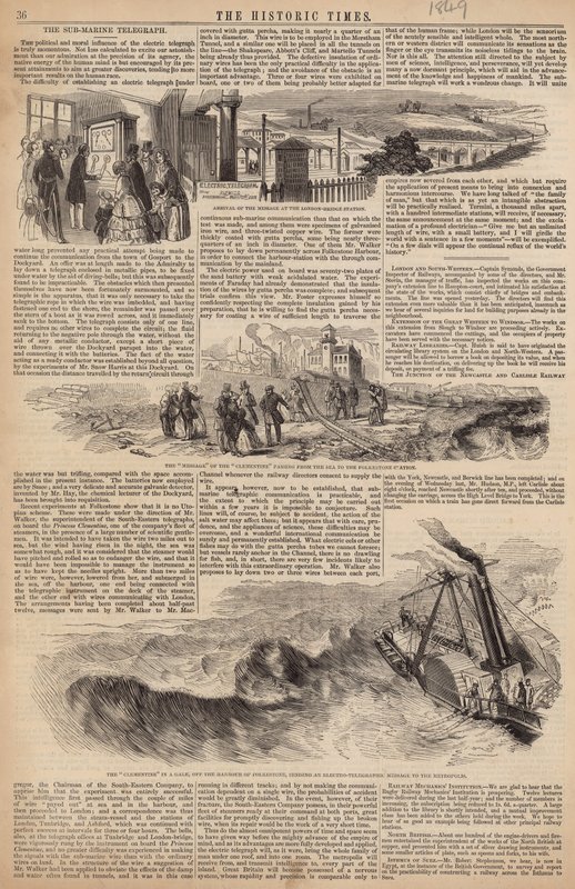 Le Télégraphe Sous-Marin - English School