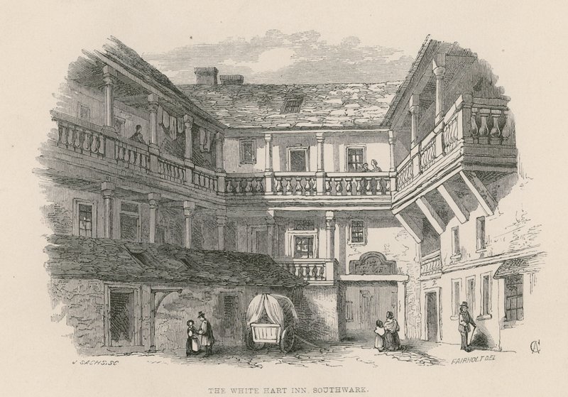Le White Hart, Southwark - English School