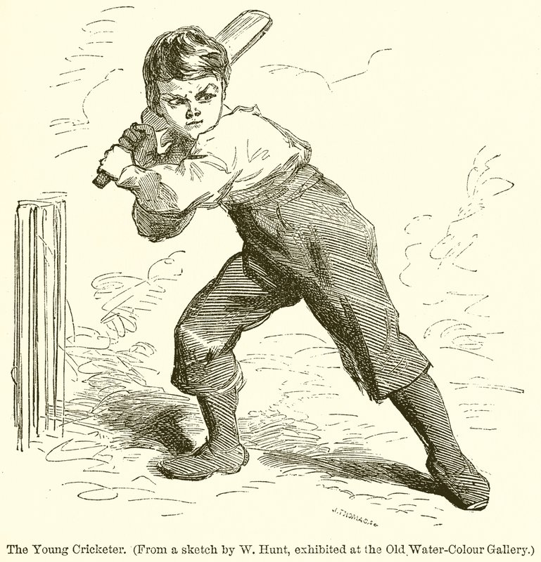 Le Jeune Joueur de Cricket - English School