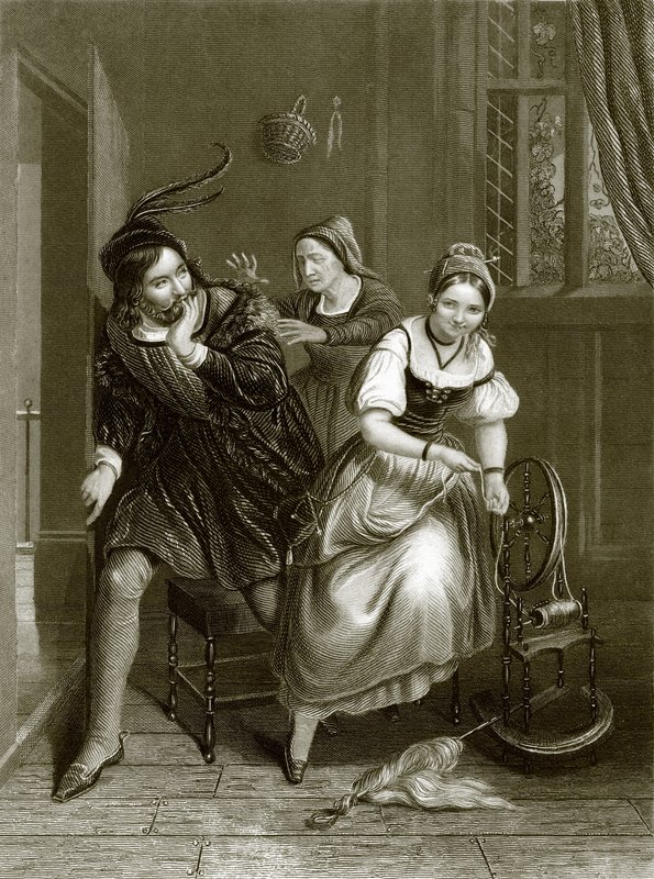 La mère aveugle - English School