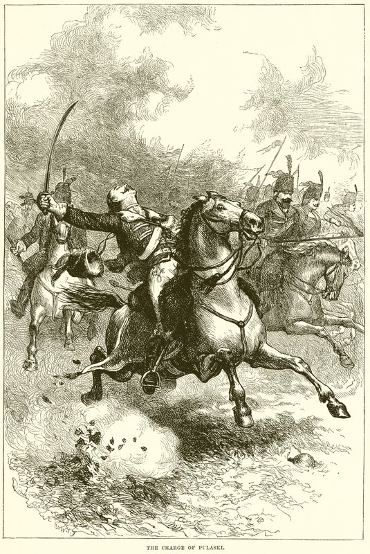 La charge de Pulaski - English School