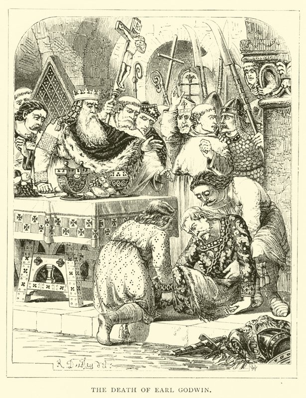 La mort du comte Godwin - English School