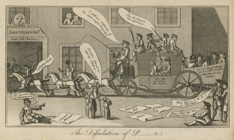 La dissolution du Parlement - English School